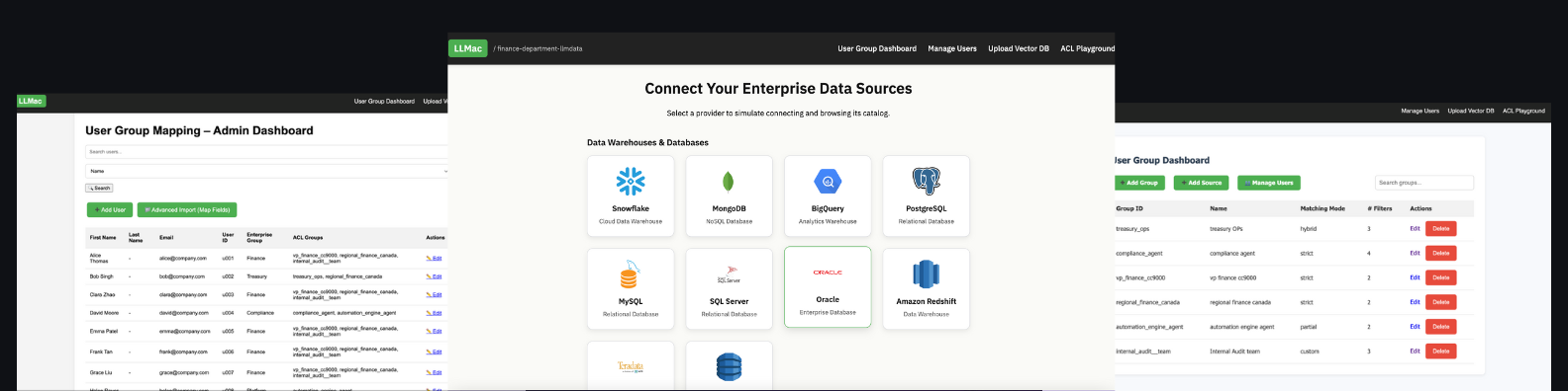 LLMac Studio Dashboard Preview